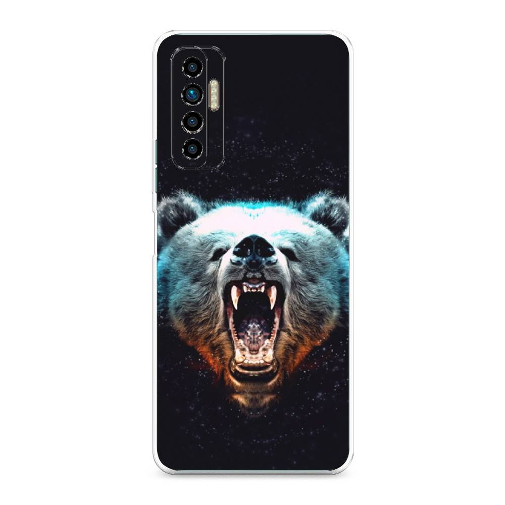 

Чехол Awog на Tecno Camon 17P "Медведь", Разноцветный, 300150-2
