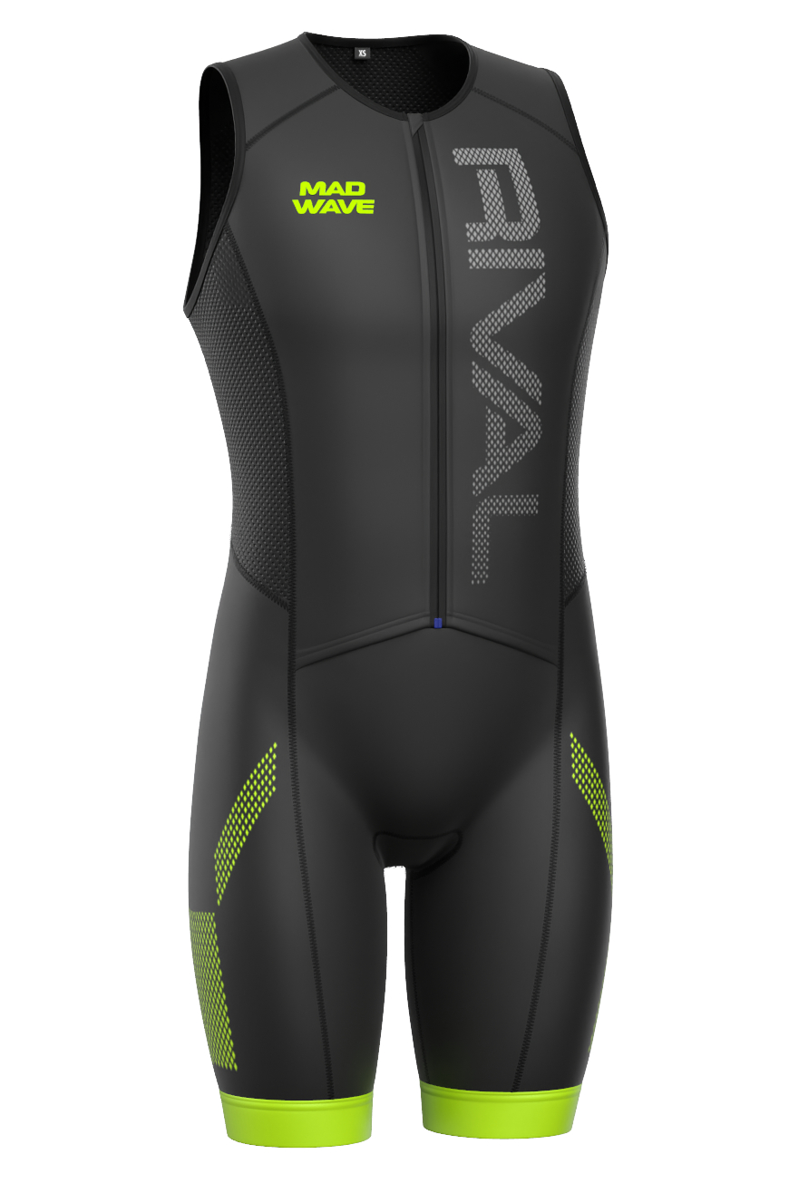 

Мужской гоночный костюм Rival SLS Men XL черный, Черный;зеленый, Rival SLS