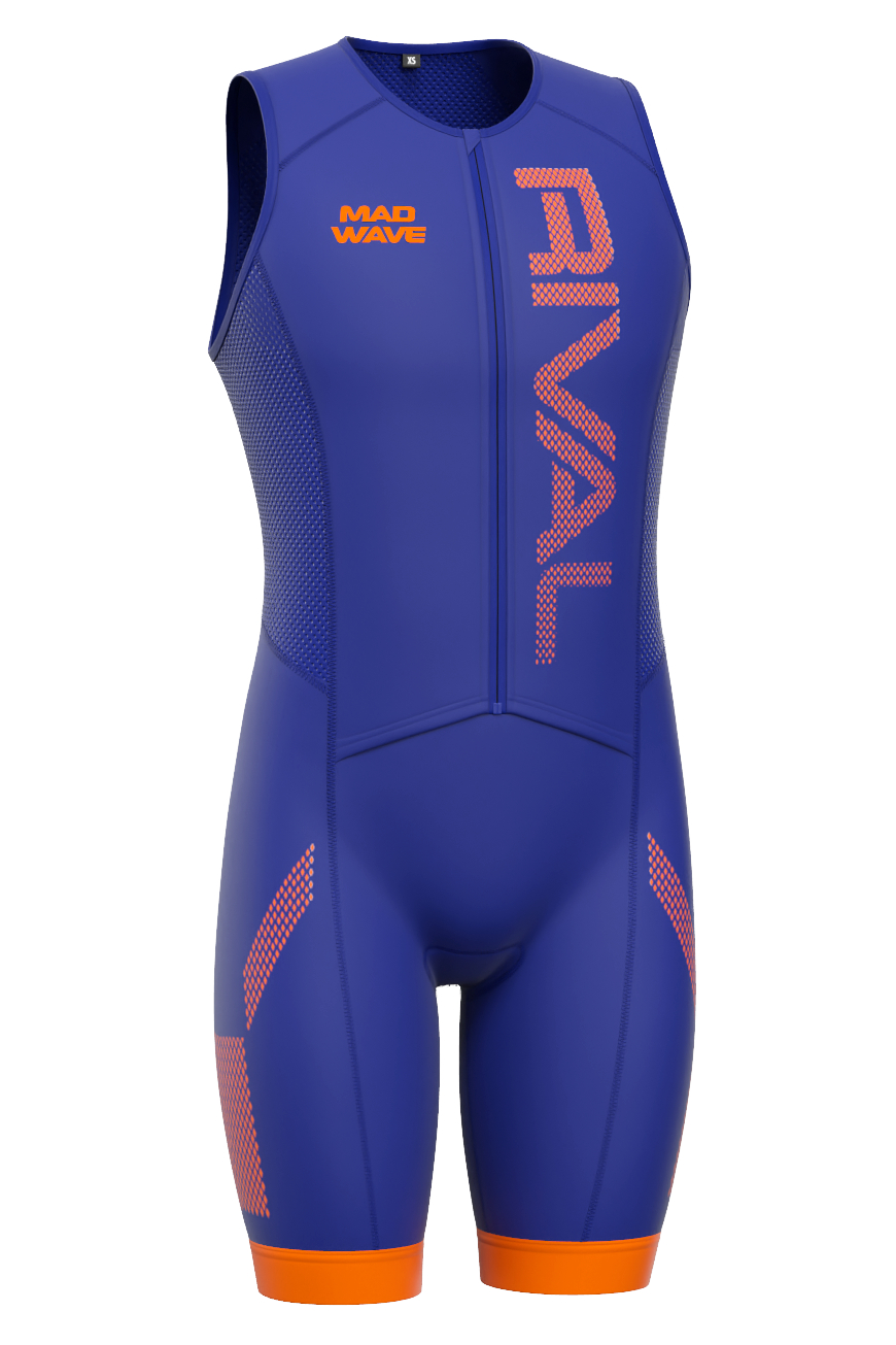 

Мужской гоночный костюм Rival SLS Men L, Синий;оранжевый, Rival SLS