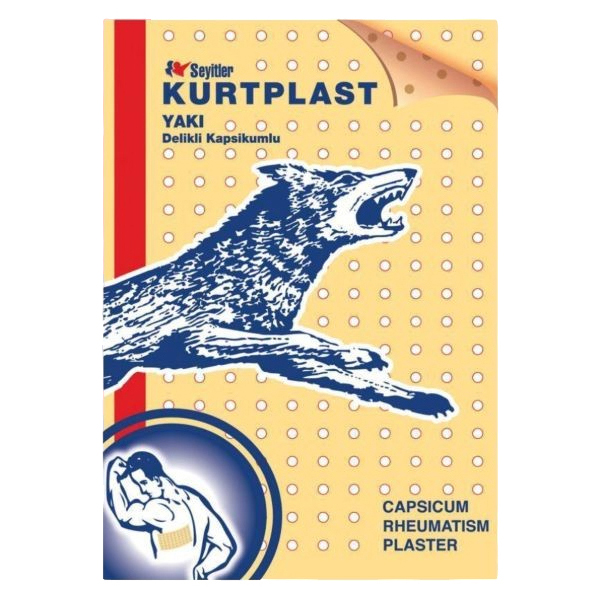 Перцовый пластырь KURTPLAST, 18х12 см