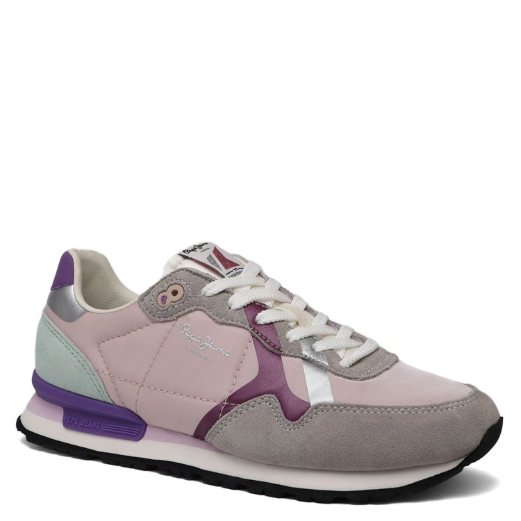 

Кроссовки женские Pepe Jeans London PLS40010 розовые 36 EU, Розовый, PLS40010