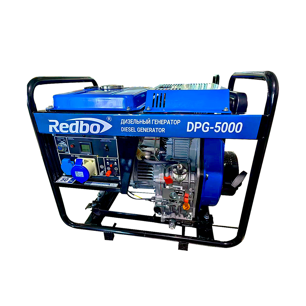 Дизельный генератор Redbo DPG-5000 1005012109 дизельный генератор vektor dg 5000