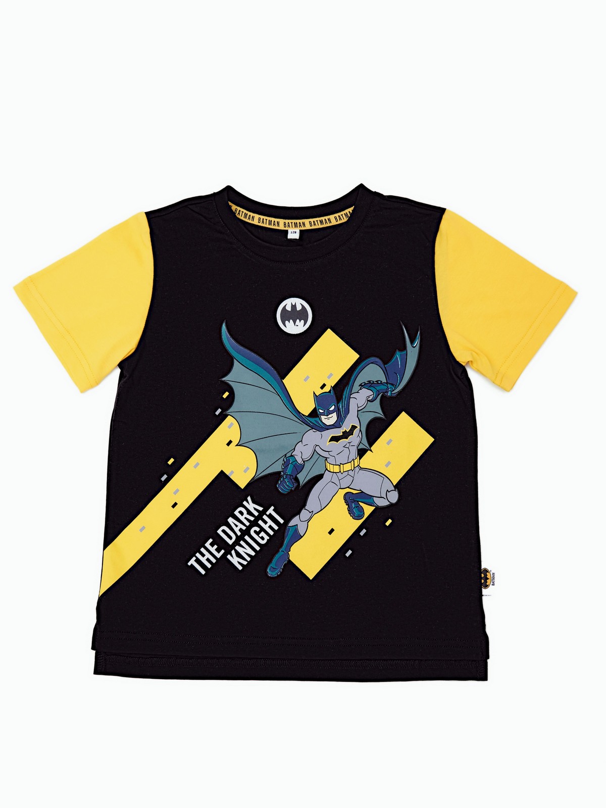 

Футболка детская Павлинка BATMAN/БЭТМЕН, желтый; черный, 122, BATMAN/БЭТМЕН