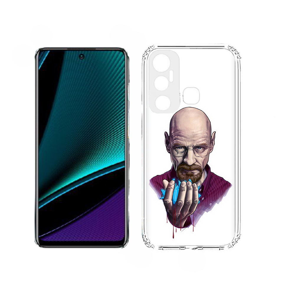 

Чехол MyPads разработчик для Infinix Hot 11, Прозрачный, Tocco
