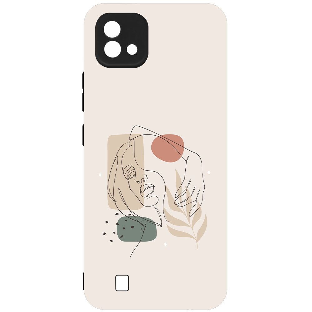 

Чехол-накладка Krutoff Soft Case Грациозность для Realme C20 черный