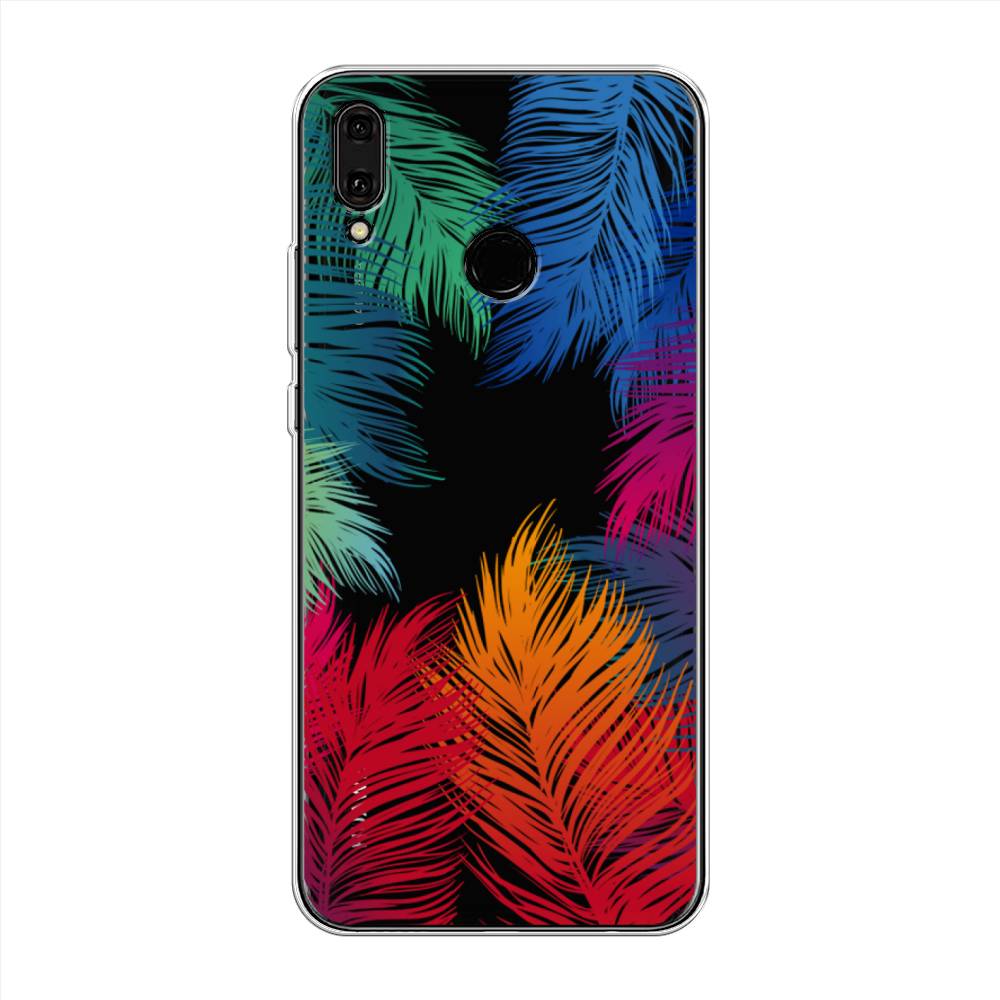 

Чехол Awog "Рамка из перьев" для Huawei Y9 2019