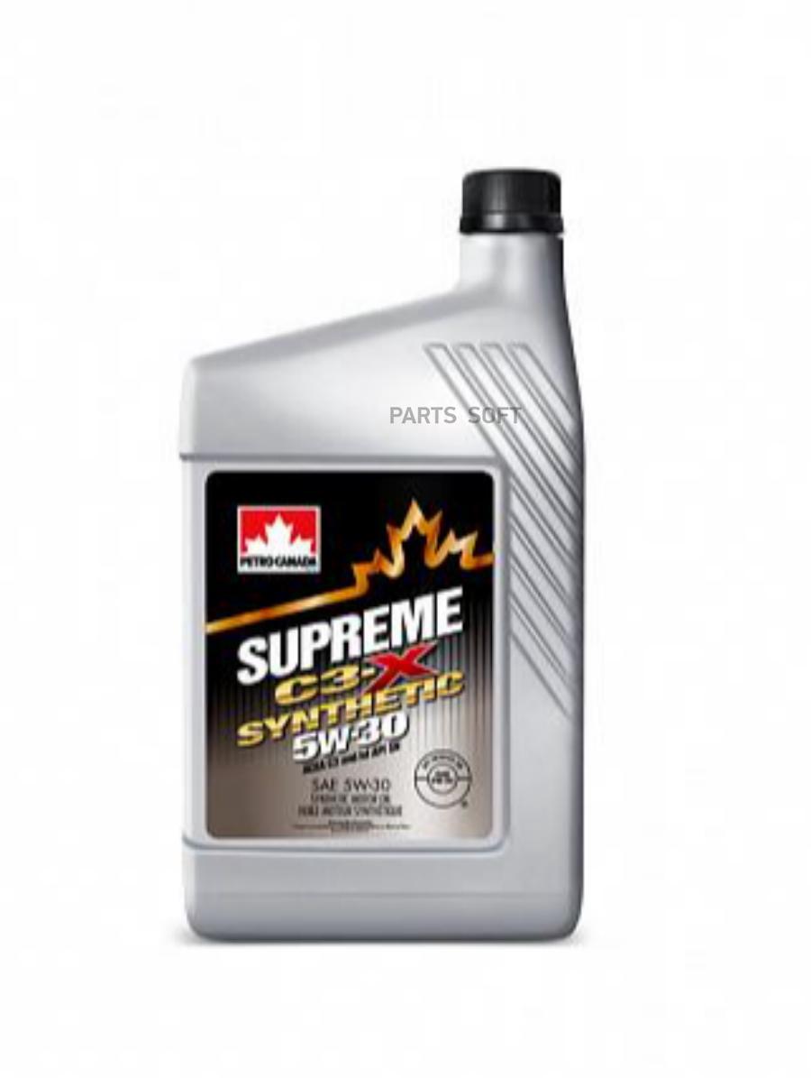 Масло моторное для бензиновых двигателей SUPREME C3-X SYNTHETIC 5W-30 (12*1 л)