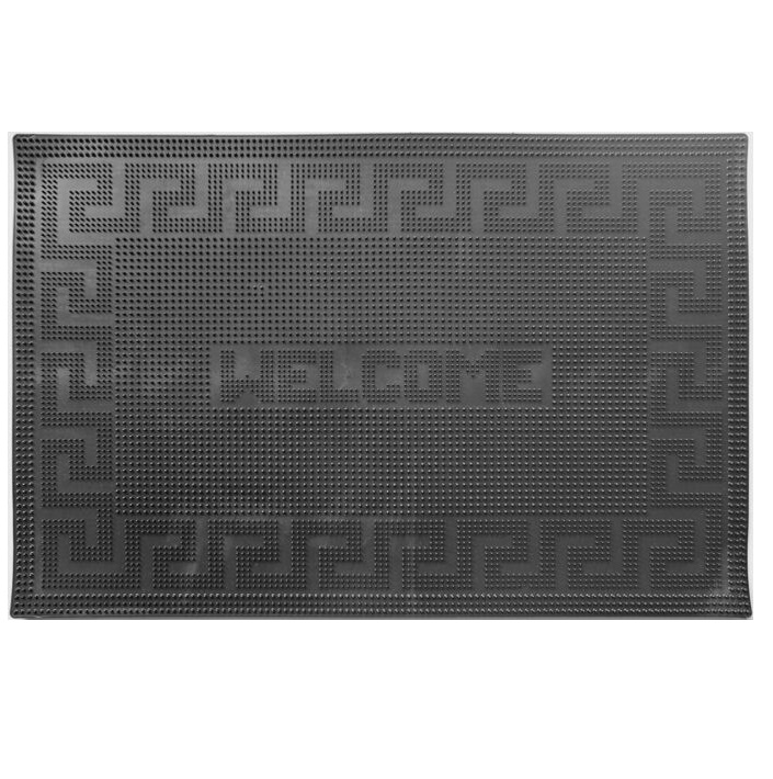 

Коврик придверный PIN МАТ WELCOME серый 400x600