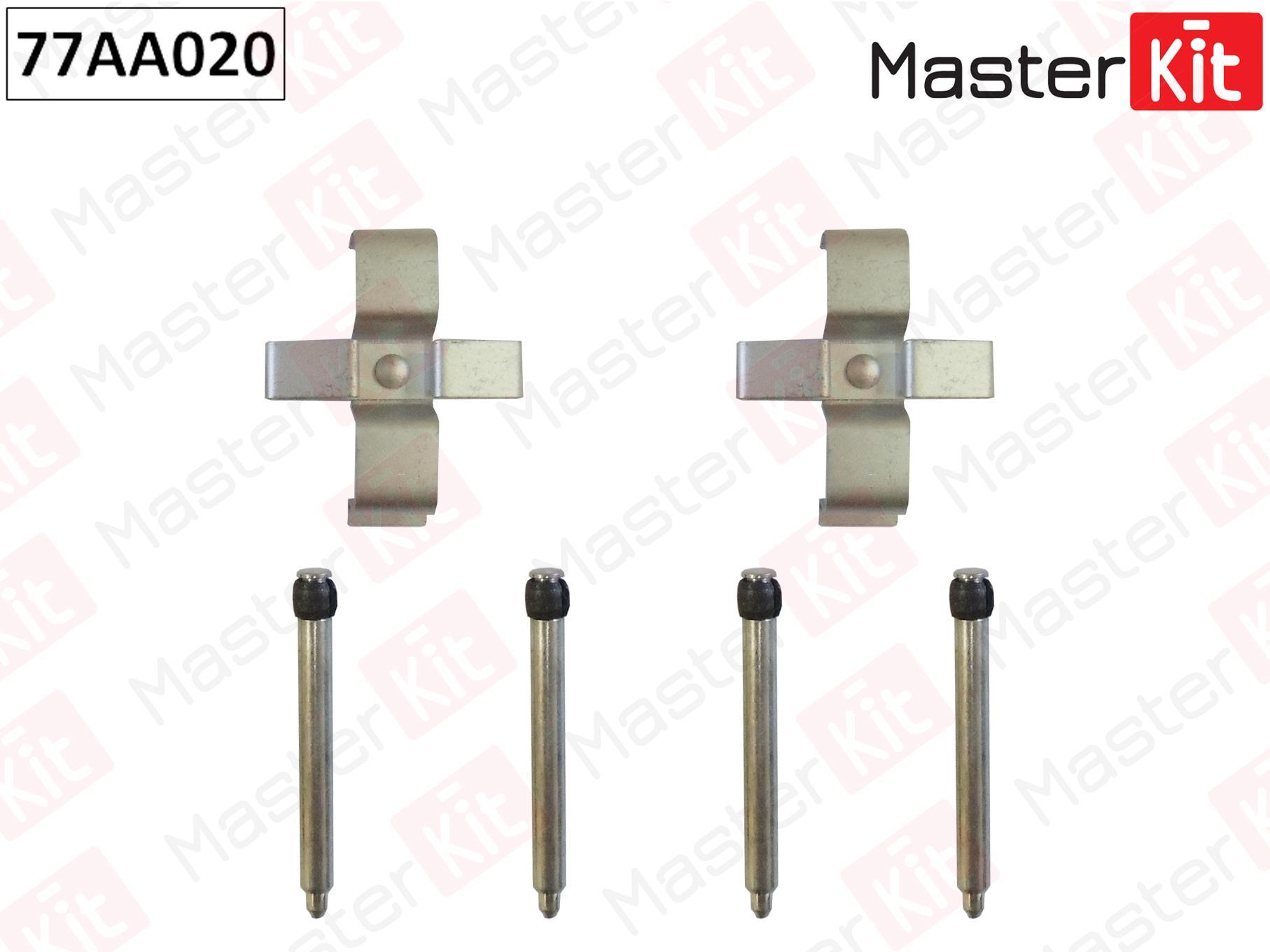 

Комплект Установочный Дисковых Колодок Mb W202 77aa020 MasterKit арт. 77AA020