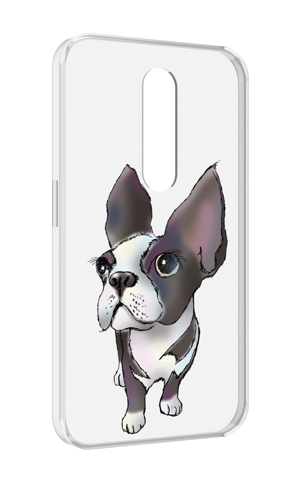 

Чехол MyPads Бульдожка для Motorola Moto X Force (XT1585 / XT1581), Прозрачный, Tocco
