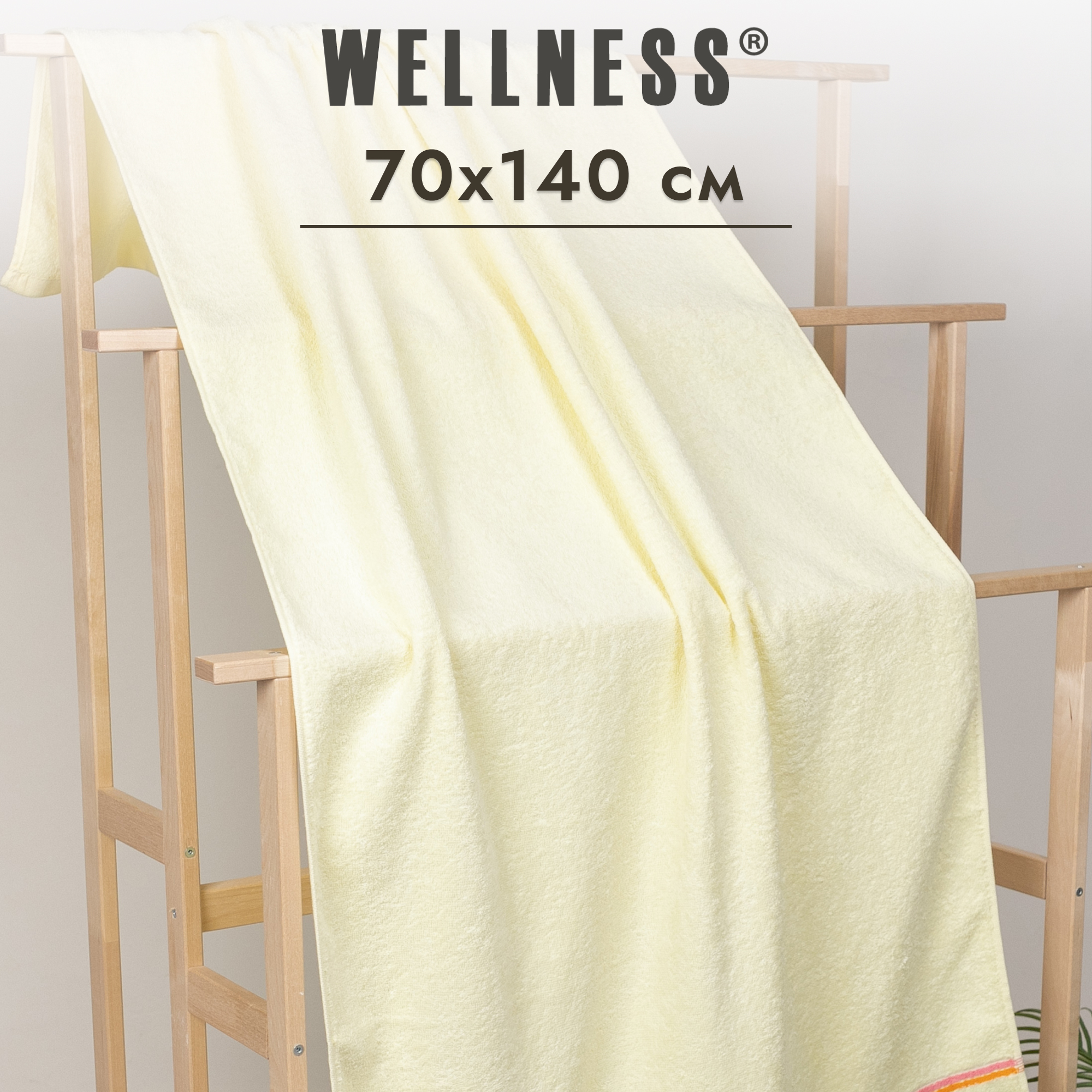 Полотенце махровое WELLNESS МЕЛОДИЯ_3-23 70x140 900₽