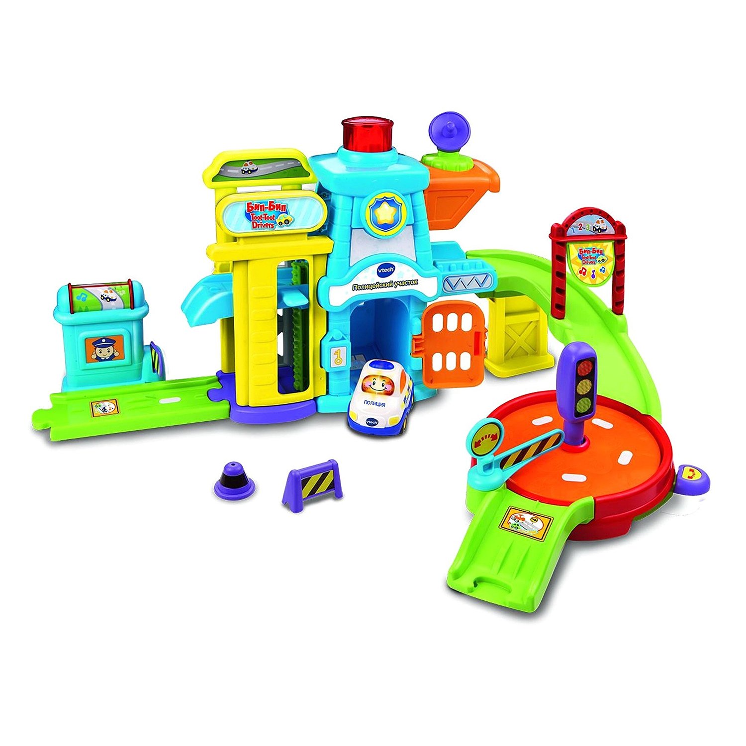 Набор Vtech Бип-Бип Toot-Toot Drivers Полицейский участок 80-150266