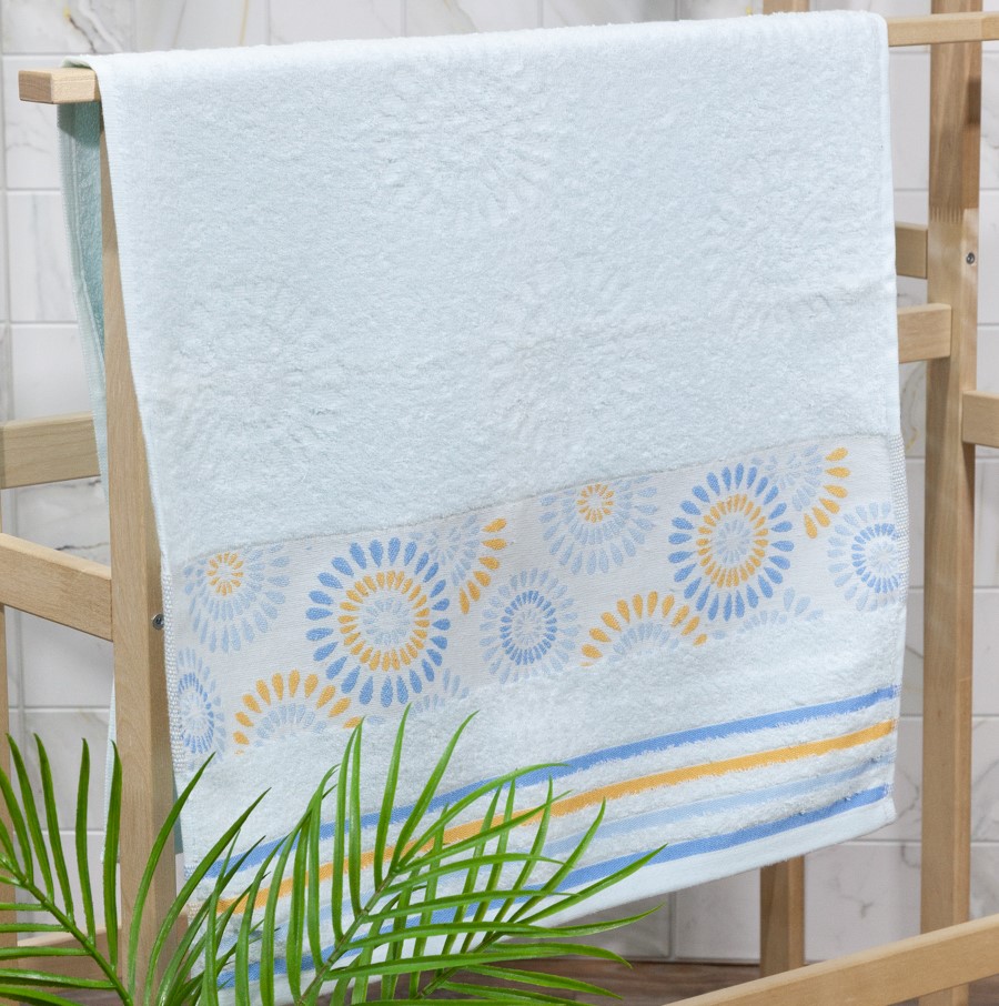 

Полотенце махровое WELLNESS, РОМАШКА_35-52, 60x120, Полотенце махровое