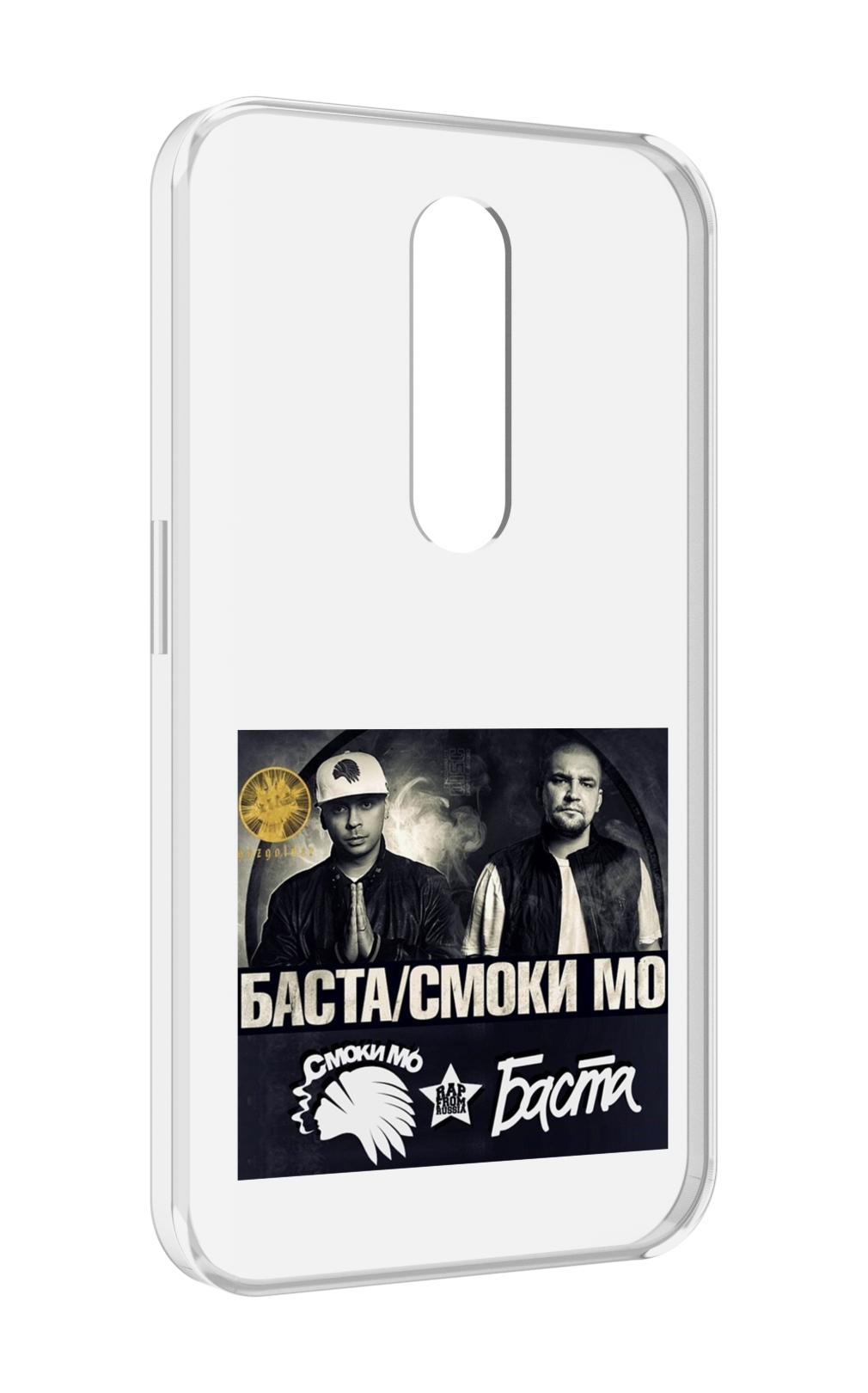 

Чехол MyPads Баста, Смоки Мо Баста для Motorola Moto X Force (XT1585 / XT1581), Прозрачный, Tocco