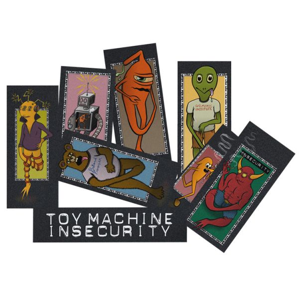 фото Шкурка для скейтборда toy machine insecurity grip sticker 2022