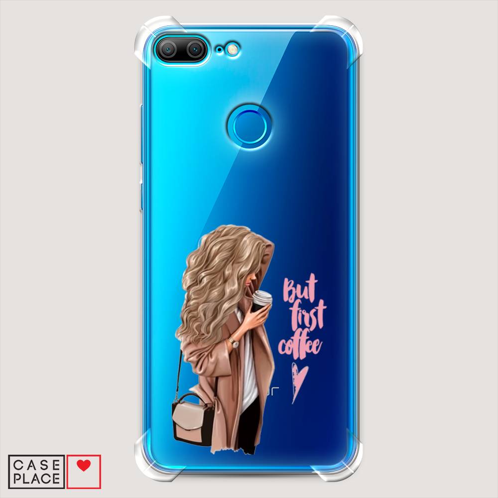 

Чехол Awog "Девушка с кофе" для Honor 9 Lite