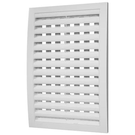 

Решетка вентиляционная наружная, регулируемая, разъемная 180x250, ASA-пластик, ЭРА