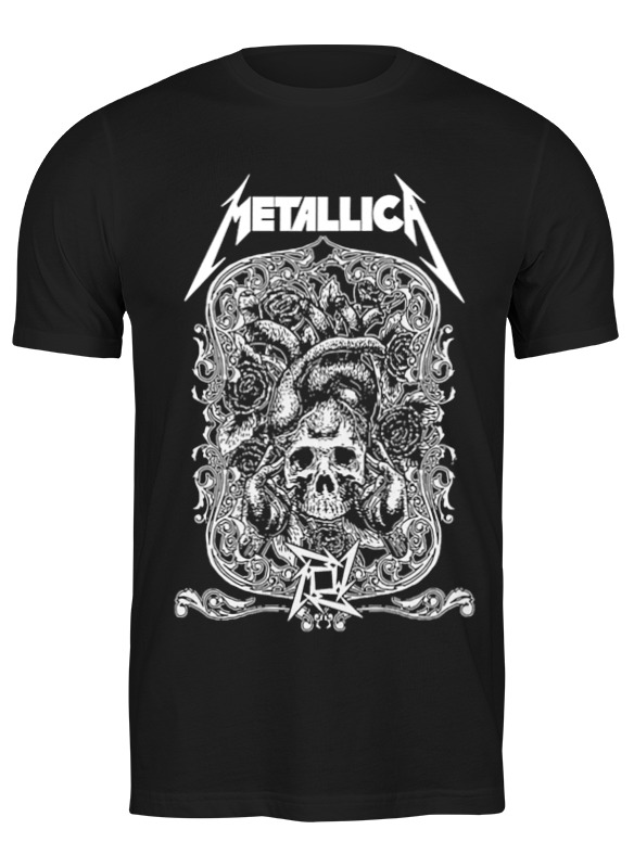 

Футболка мужская Printio Metallica черная L, Черный, Metallica