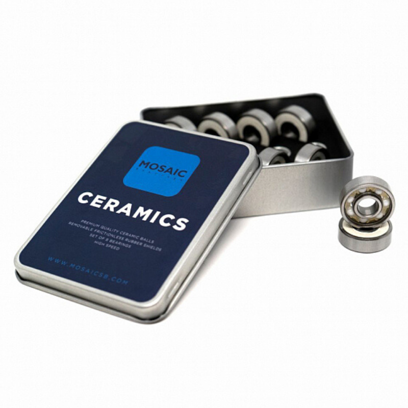 

Подшипники MOSAIC Super Ceramic 1 Bearings White O/S 2022