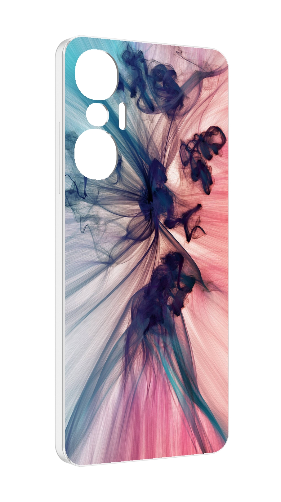 

Чехол MyPads разноцветный дым для Infinix Hot 20S противоударный, Tocco
