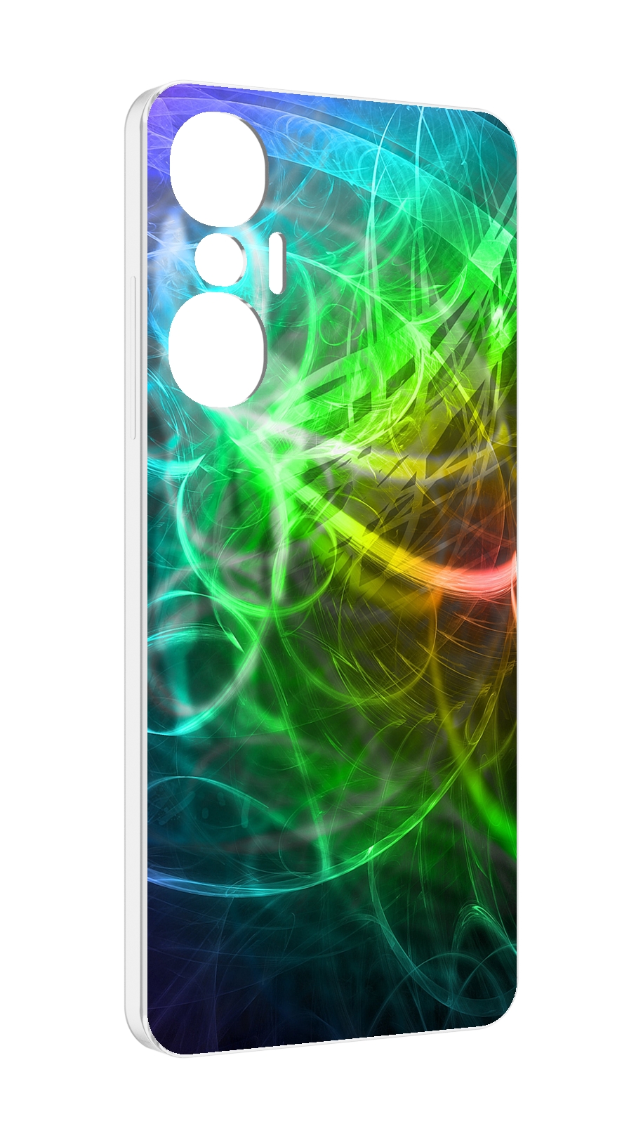 

Чехол MyPads разноцветная-абстракция-линиями для Infinix Hot 20S противоударный, Tocco