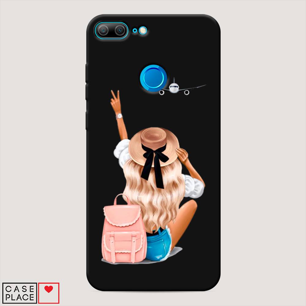 

Чехол Awog на Honor 9 Lite "Автостопом самолетом", Разноцветный, 64252-1