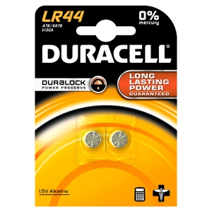 Duracell NEW LR44-2BL (20/200/14400) Б0009737