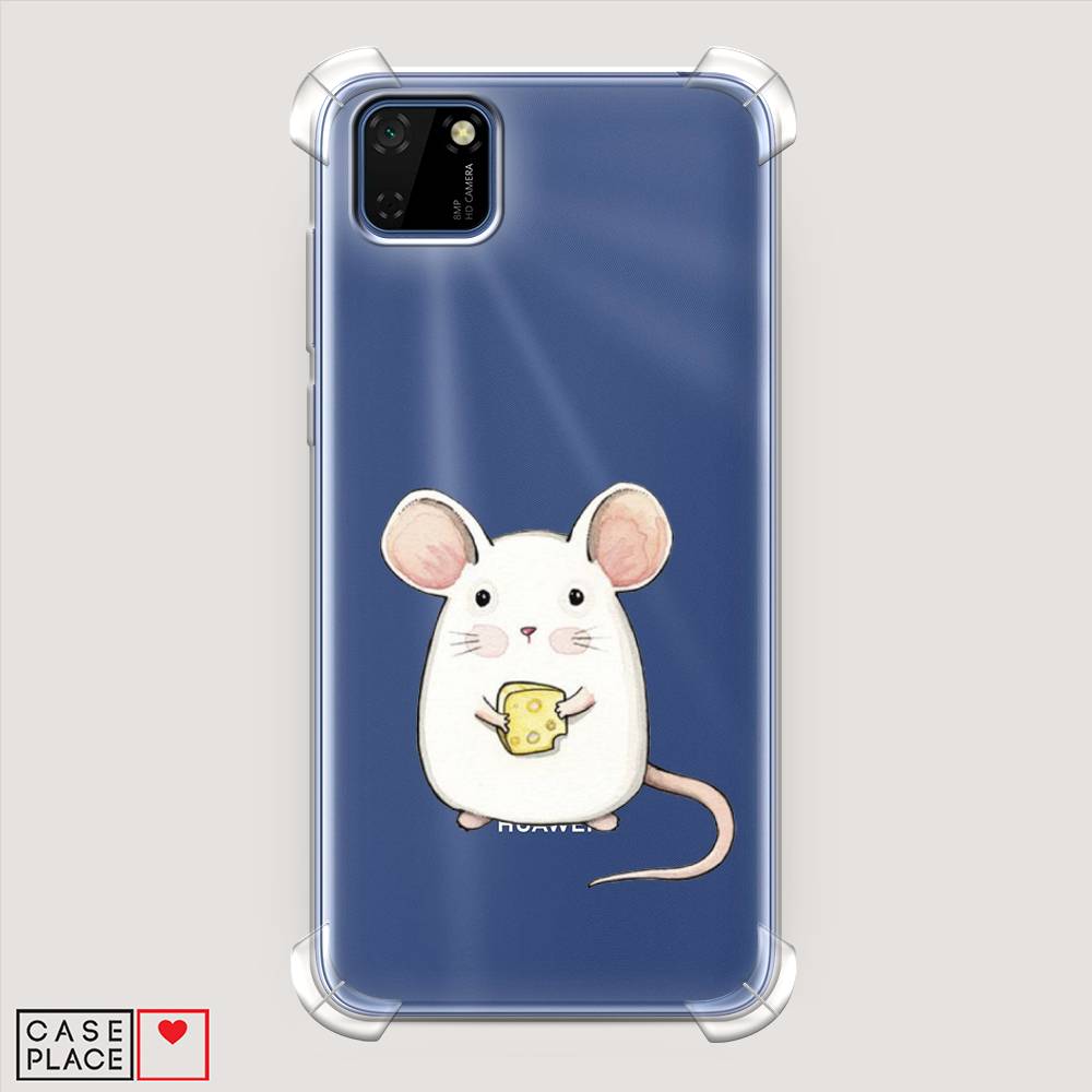 

Чехол Awog на Huawei Y5p "Мышка", Белый;розовый;прозрачный, 6103751-1