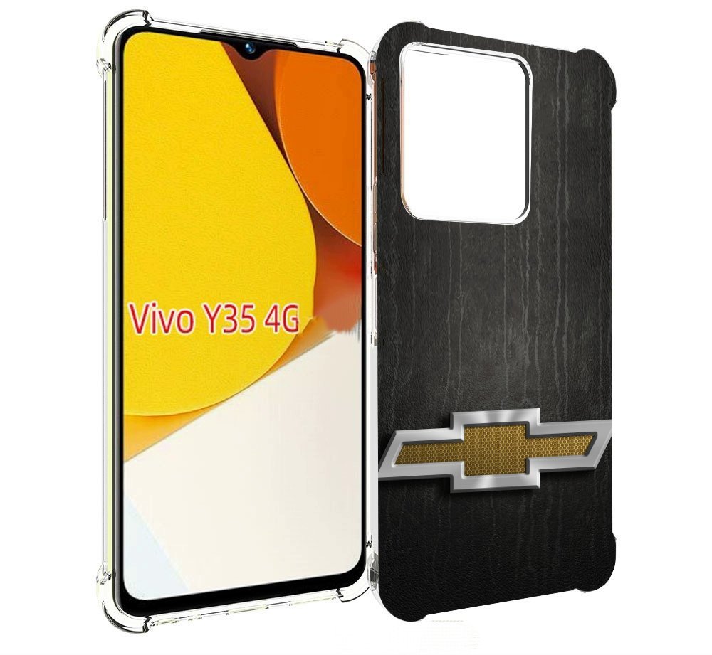 

Чехол MyPads chevrolet 2 для Vivo Y35 4G 2022 / Vivo Y22, Прозрачный, Tocco