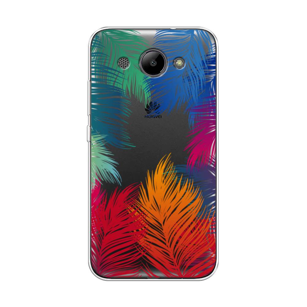 

Чехол Awog "Рамка из перьев" для Huawei Y3 2018, 65850-4