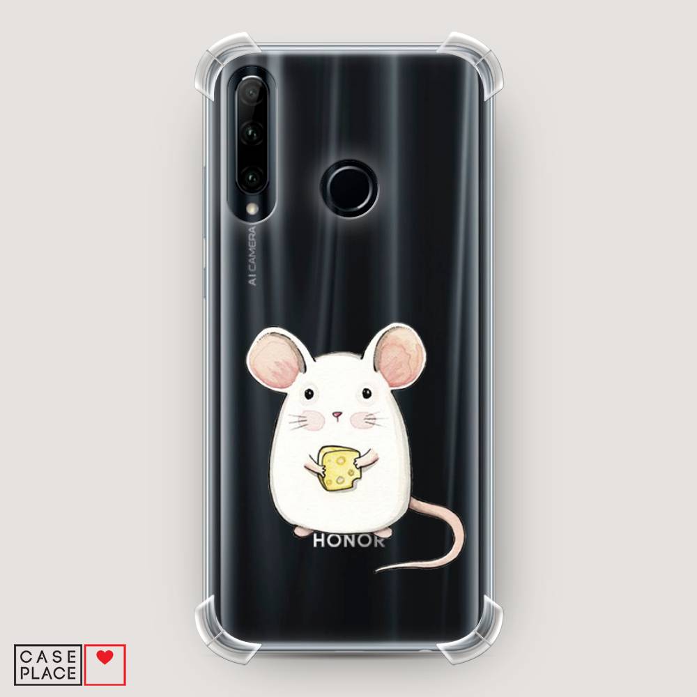 

Чехол Awog на Honor 10i "Мышка", Белый;розовый;прозрачный, 68851-1