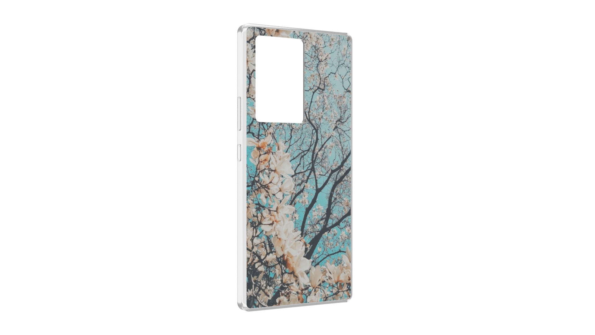 

Чехол MyPads дерево-с-цветочками для ZTE Nubia Z40 Pro, Прозрачный, Tocco