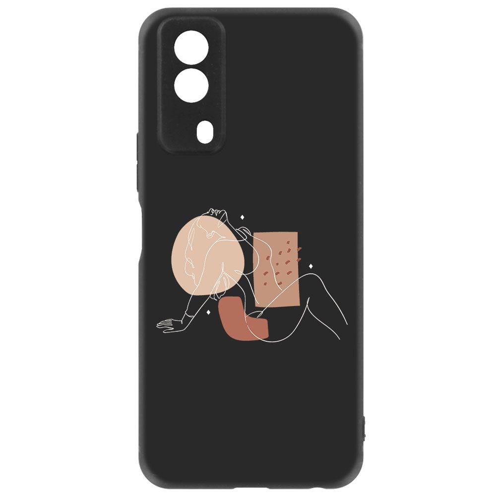 

Чехол-накладка Krutoff Soft Case Чувственность для Vivo Y31 черный