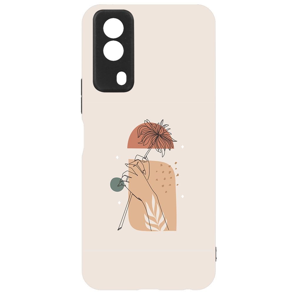 фото Чехол-накладка krutoff soft case романтика для vivo y31 черный