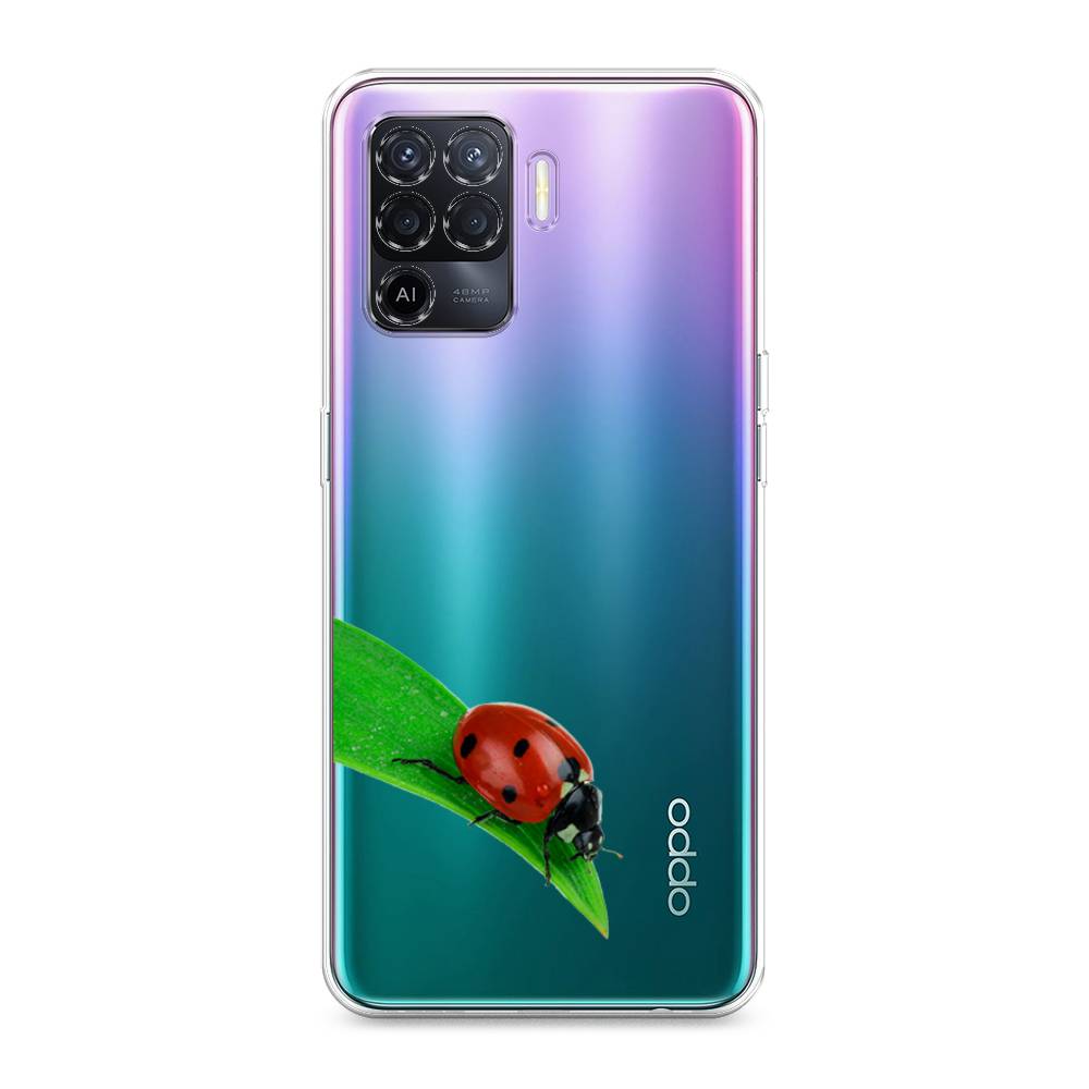 

Чехол Awog на Oppo Reno 5 Lite "На счастье", Разноцветный, 255150-1