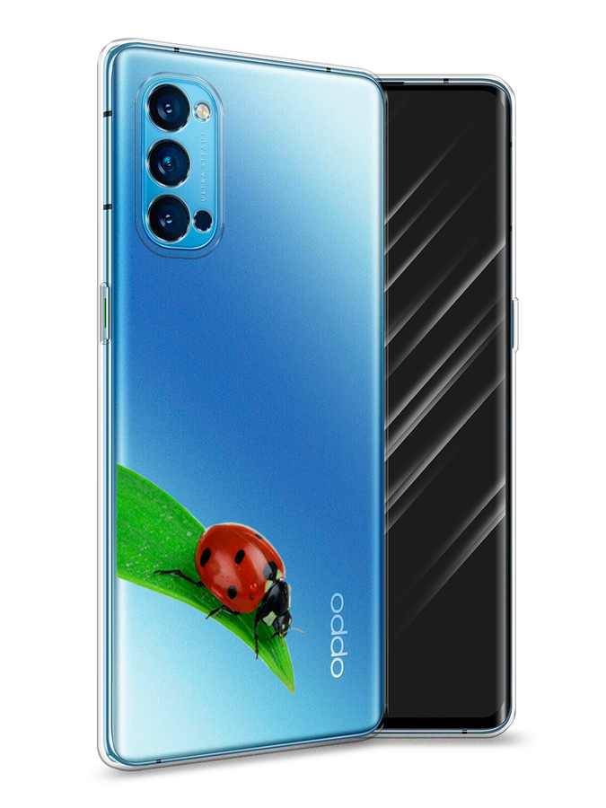 

Чехол Awog на Oppo Reno 4 Pro 5G "На счастье", Разноцветный, 253750-1