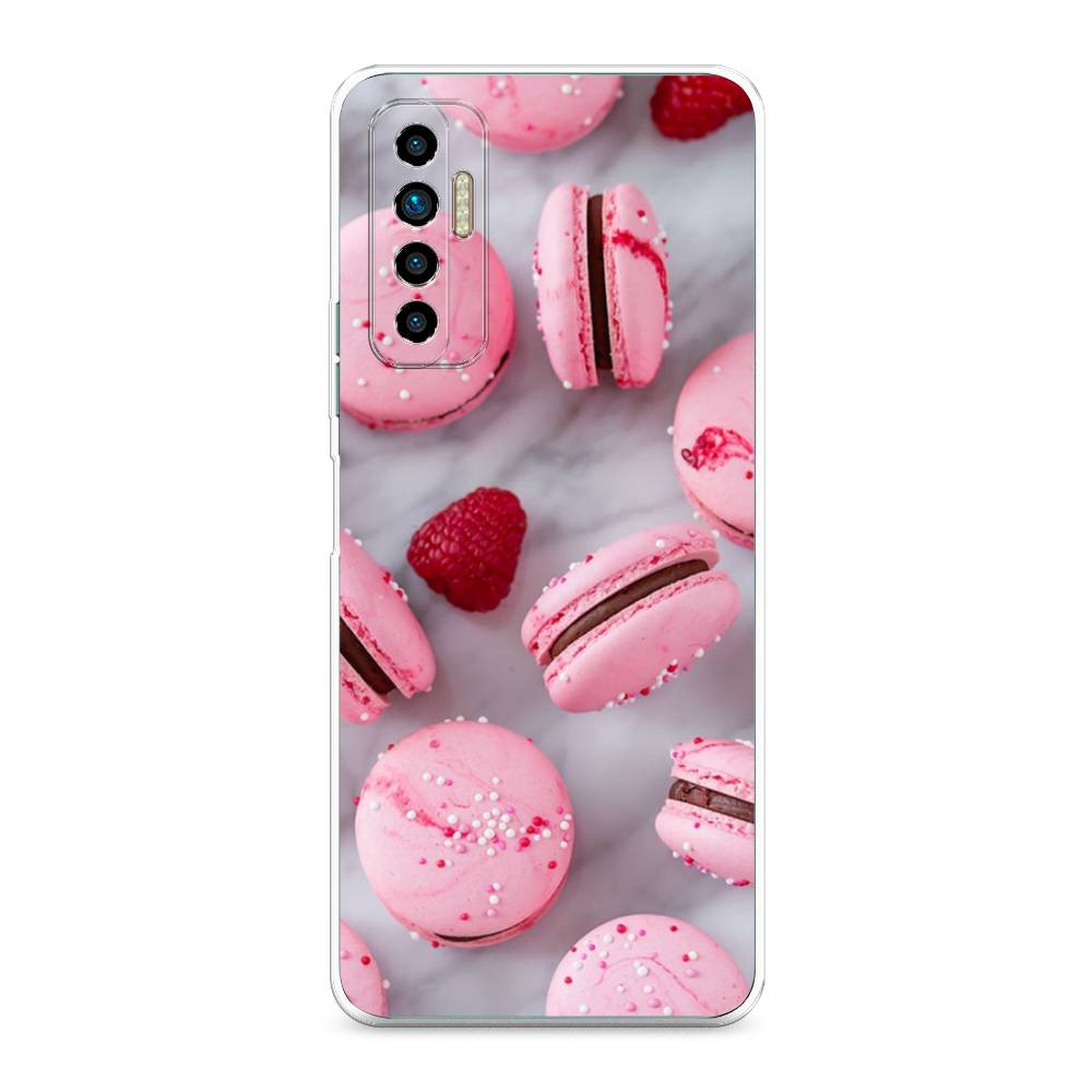 

Чехол Awog на Tecno Camon 17P "Макарони с малиной", Разноцветный, 300150-10