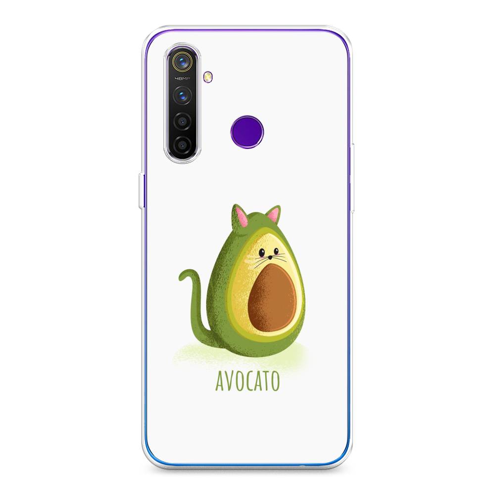 

Чехол Awog на Realme 5 Pro "Avocato", Разноцветный, 251650-10