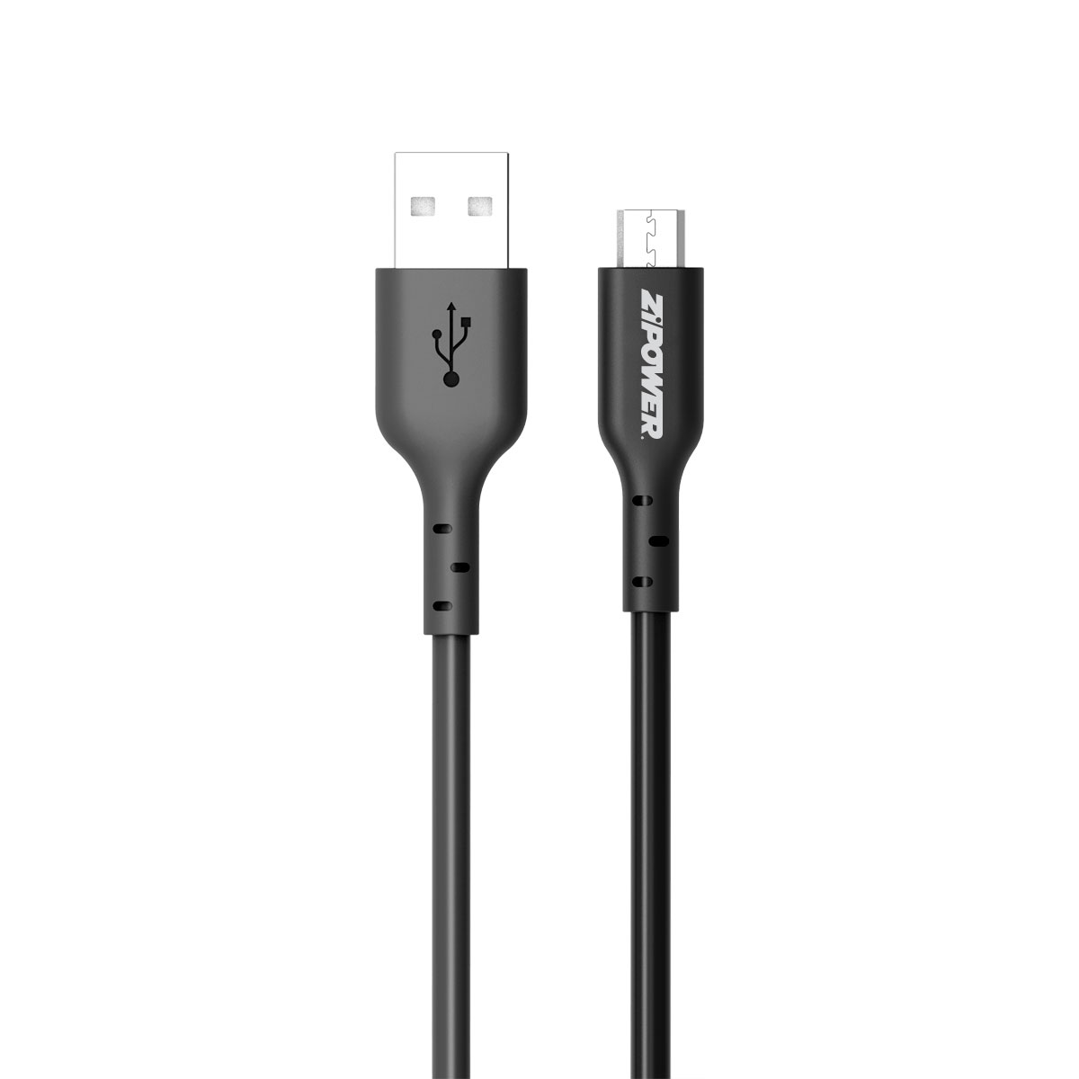 фото Кабель zipower pm6665 usb - micro usb 1 м, черный