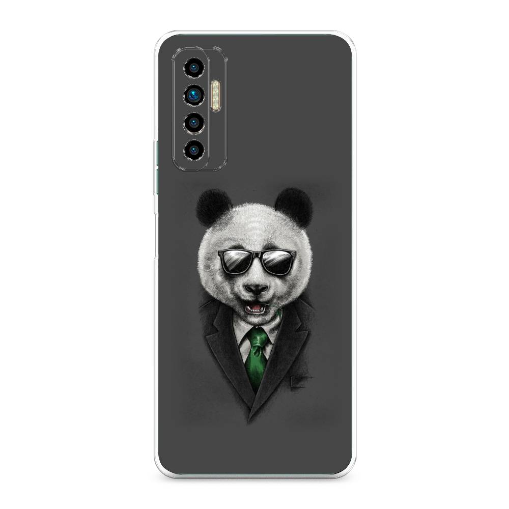 

Чехол Awog на Tecno Camon 17P "Деловая панда", Разноцветный, 300150-10