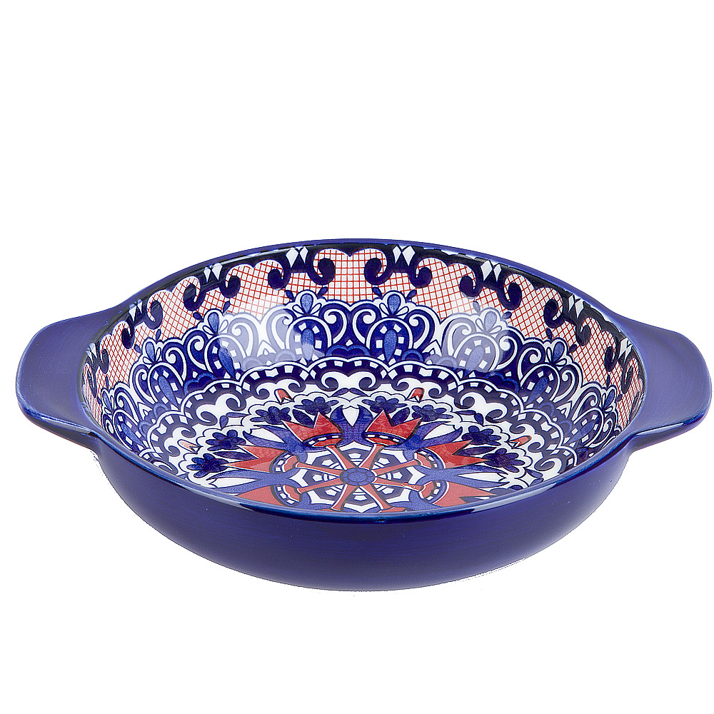 

Салатник с ручками Arabesque, 800 мл, Nouvelle, Синий, 0860035
