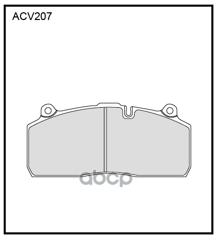 

ALLIED NIPPON Колодки тормозные SAF B9-22S передние/задние (4шт.) ALLIED NIPPON