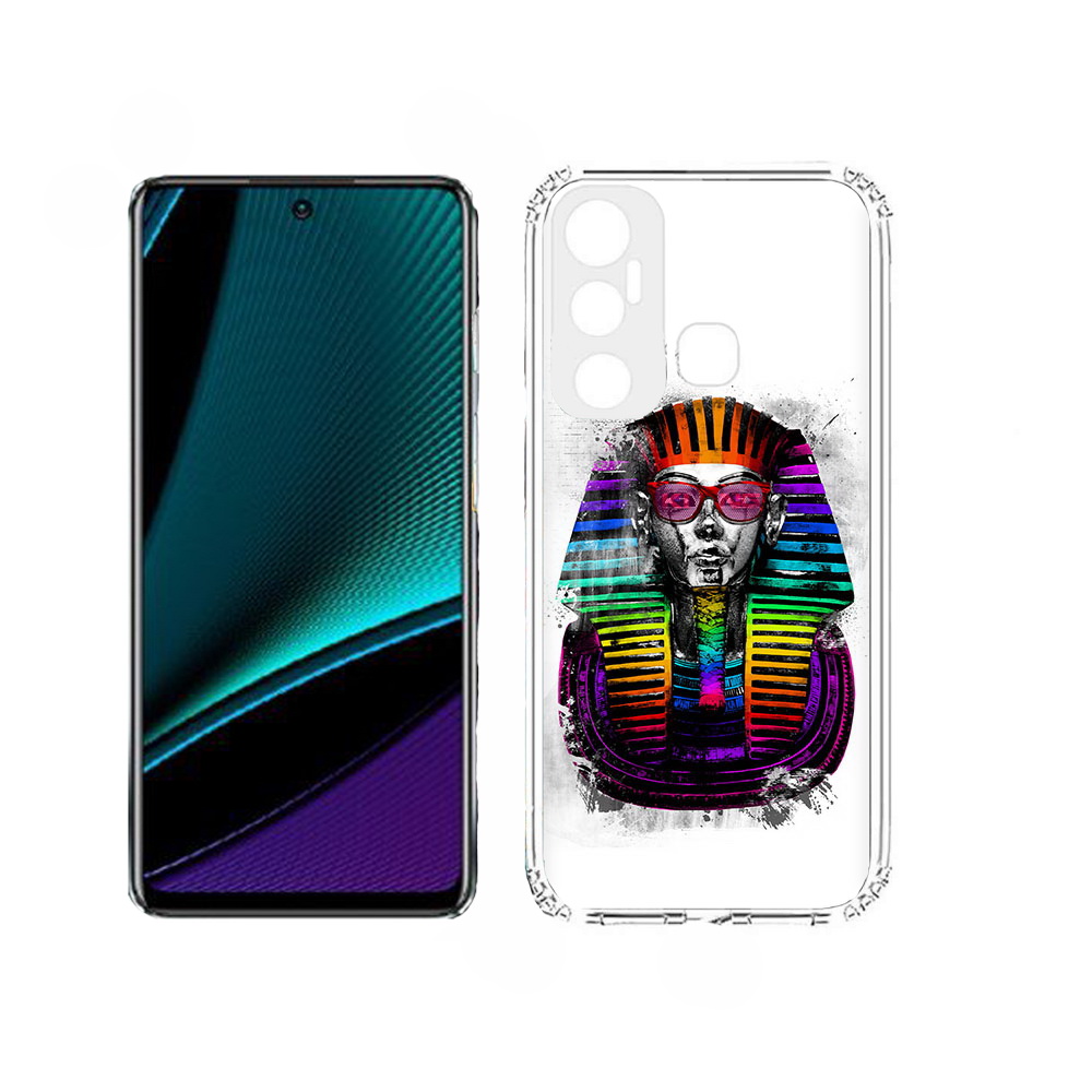 

Чехол MyPads модная богиня для Infinix Hot 11, Прозрачный, Tocco