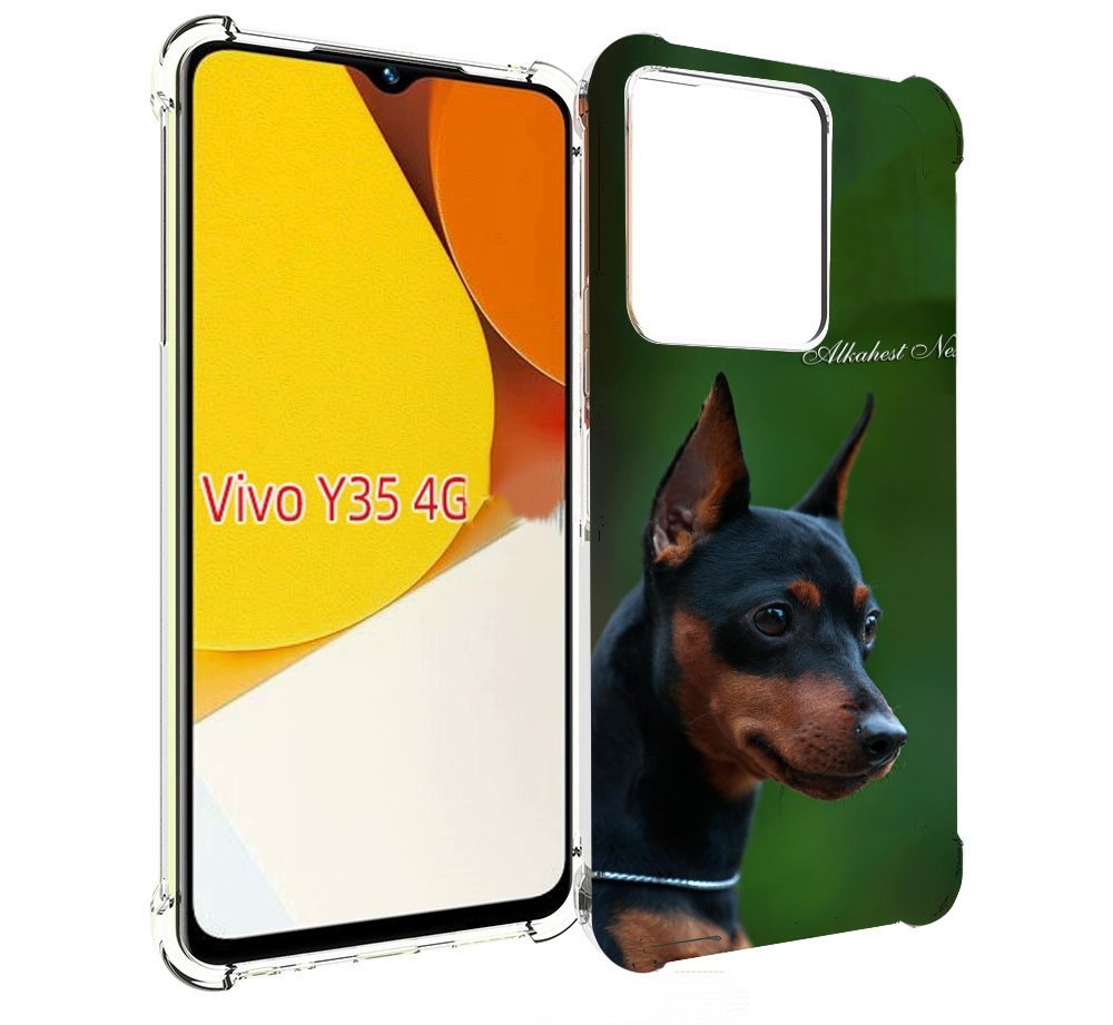 

Чехол MyPads цвергпинчер черпинчер для Vivo Y35 4G 2022 / Vivo Y22, Прозрачный, Tocco