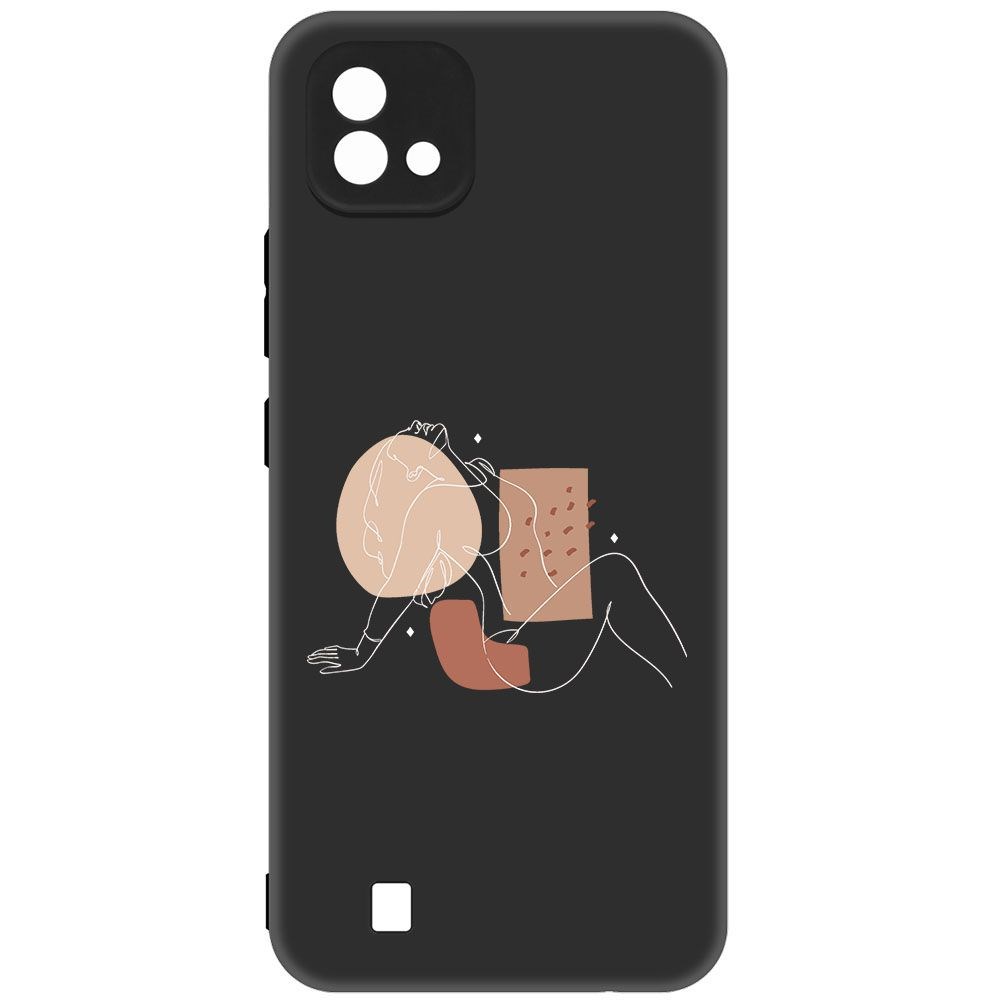 

Чехол-накладка Krutoff Soft Case Чувственность для Realme C11 (2021) черный