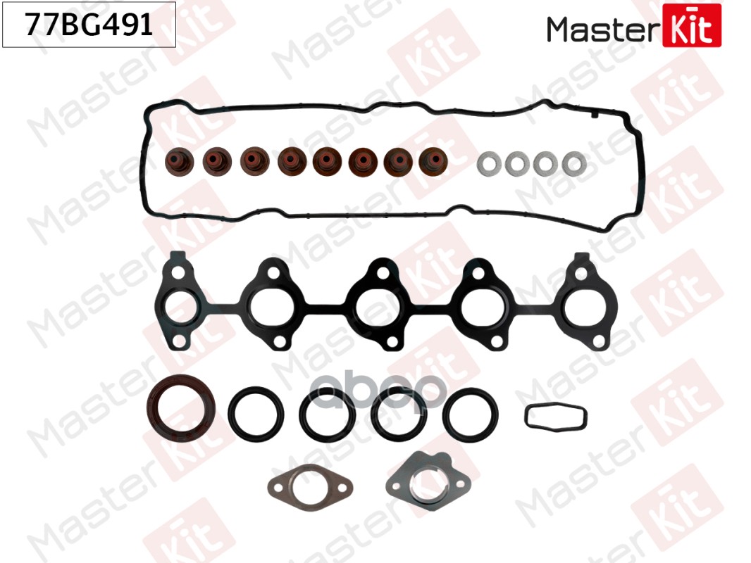 

Комплект Прокладок Гбц Ford Fusion (Ju_) F6jb,F6ja MasterKit арт. 77BG491