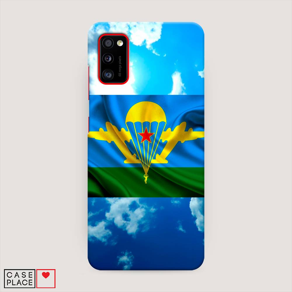 

Пластиковый чехол "ВДВ флаг в небесах" на Samsung Galaxy A41