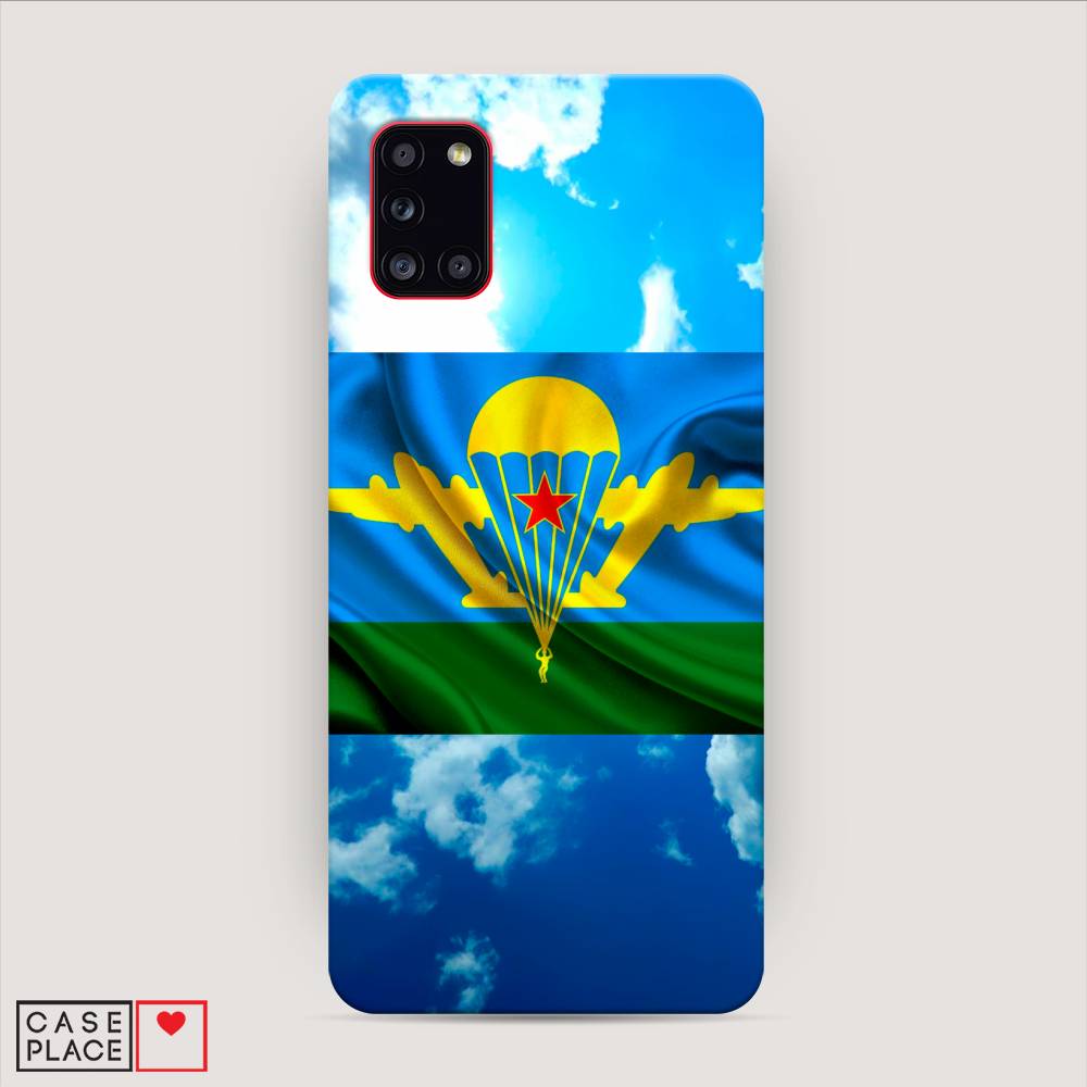

Пластиковый чехол "ВДВ флаг в небесах" на Samsung Galaxy A31, 2100320-4
