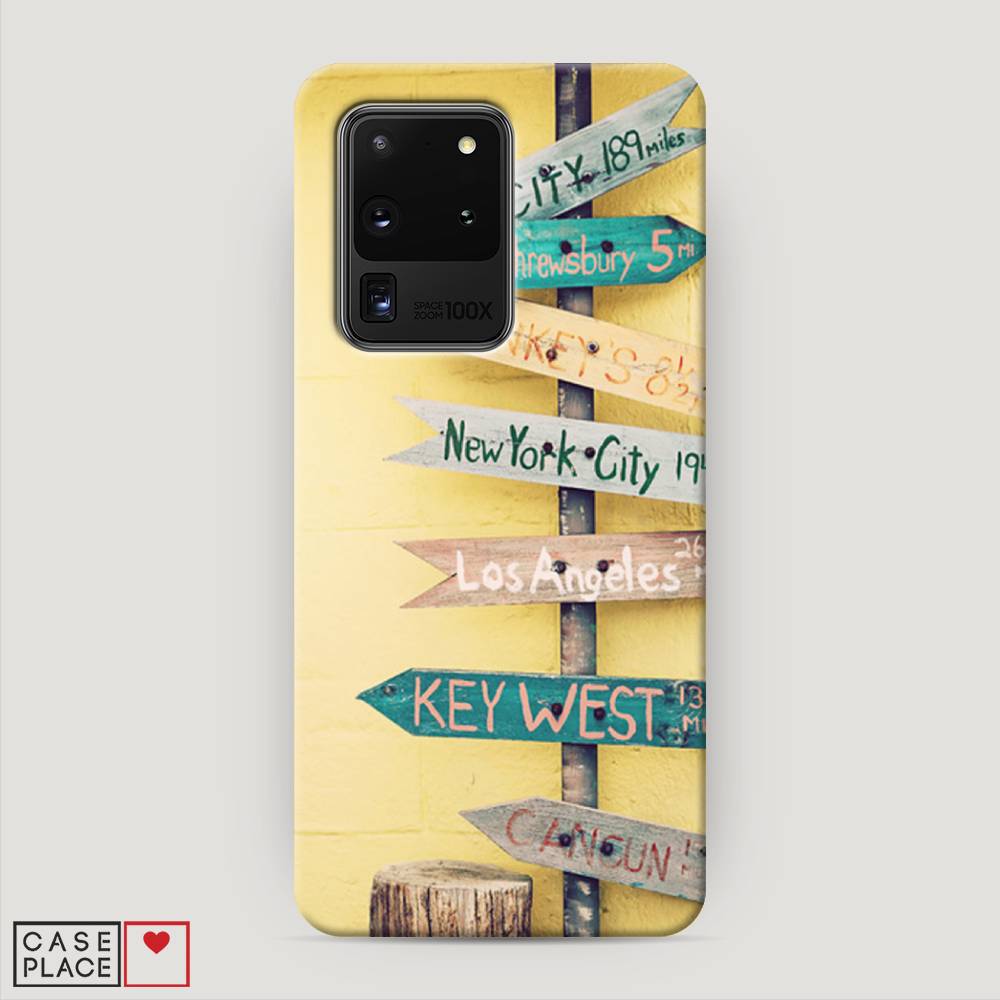 

Пластиковый чехол "Нулевой километр" на Samsung Galaxy S20 Ultra, 29420-3