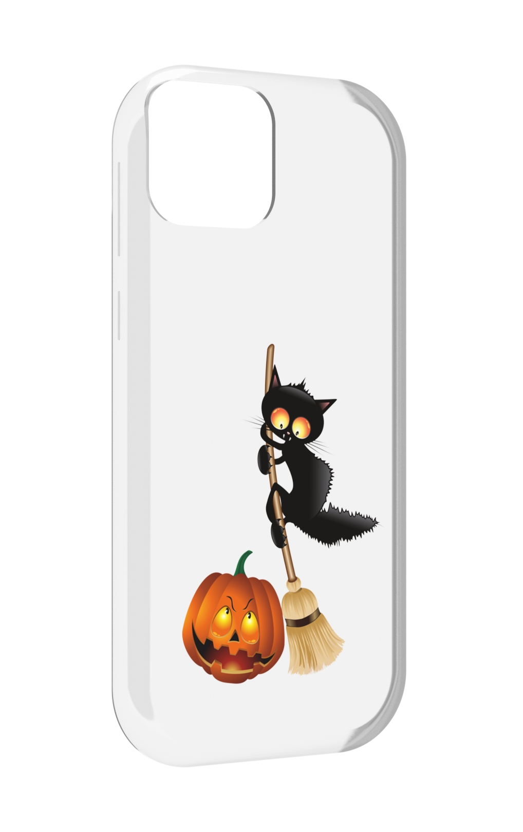 

Чехол MyPads хэлуинский котик для UleFone Note 6 / Note 6T / Note 6P, Прозрачный, Tocco